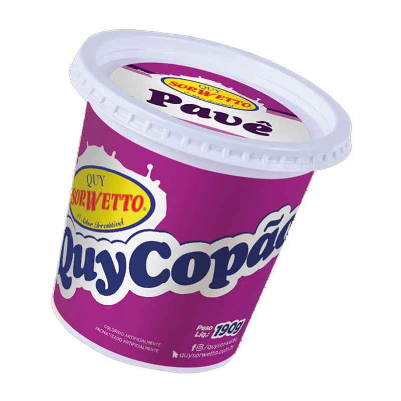Sorvete Quy Copão Pavê 190g