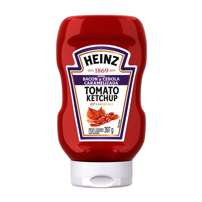 Ketchup Heinz Bacon e Cebola 397g