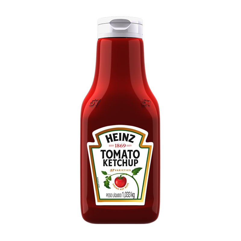 Ketchup Heinz  Garrafa 1,033kg