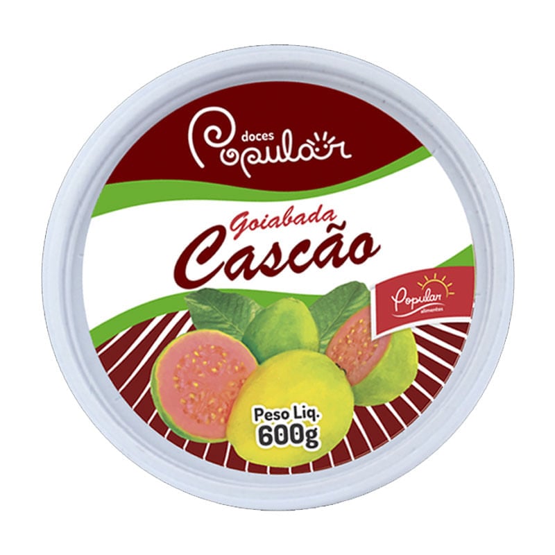 Goiabada Popular Poly Cascão 600g