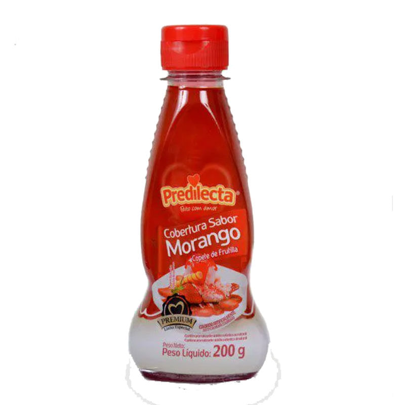 Cobertura de Morango Predilecta Bisnaga 200g