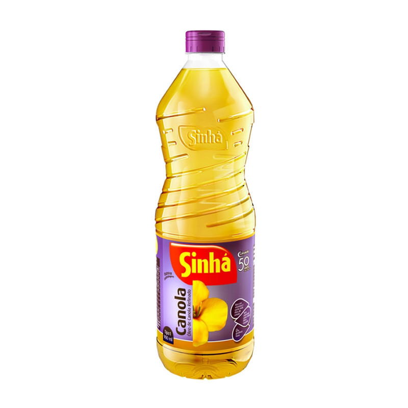 Óleo de Canola Sinhá Pet 900ml