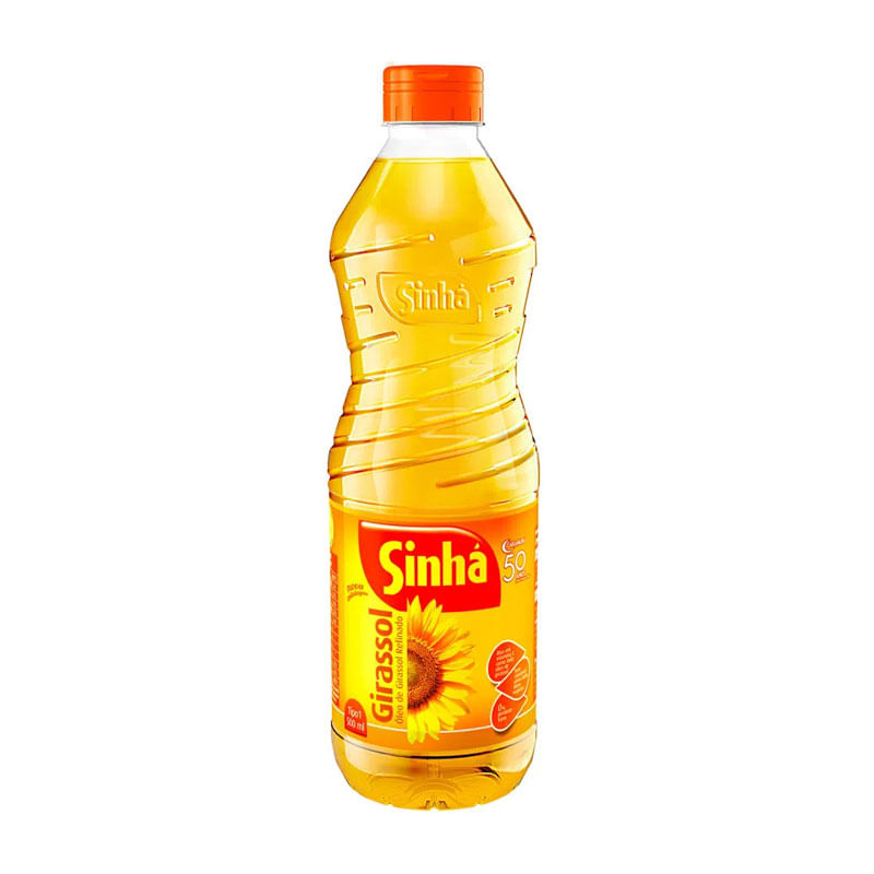 Óleo de Girassol Sinhá  Pet 900ml.