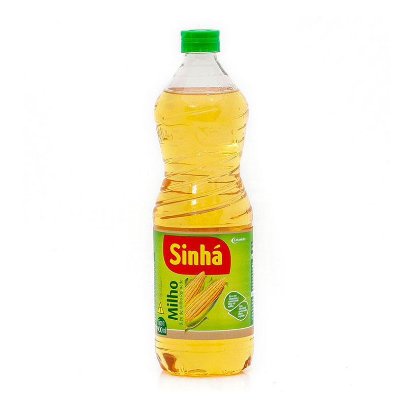Óleo de Milho Sinhá Pet 900ml