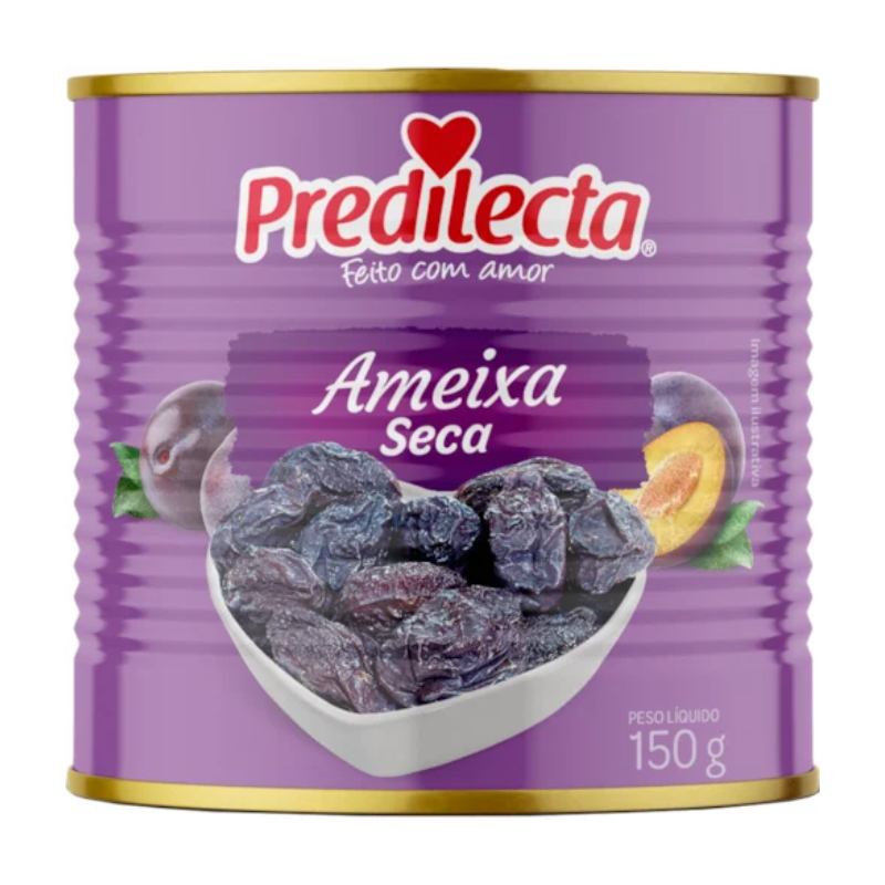 Ameixa Seca Predilecta Lata 150g