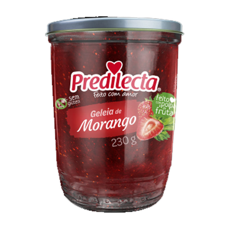 Geleia de Morango Predilecta Vidro 230g