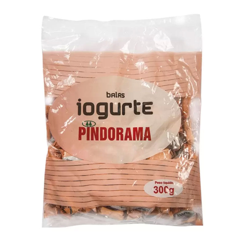 Bala Mastigável Pindorama Iogurte 300g