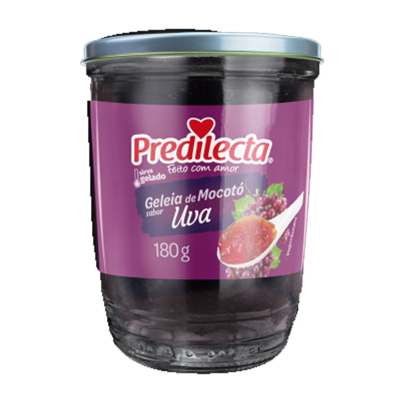 Geleia de Mocotó Predilecta Uva Vidro 180g