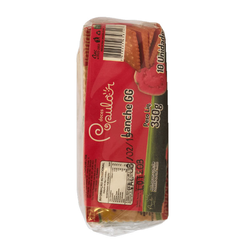 Lanche Goiaba 350g