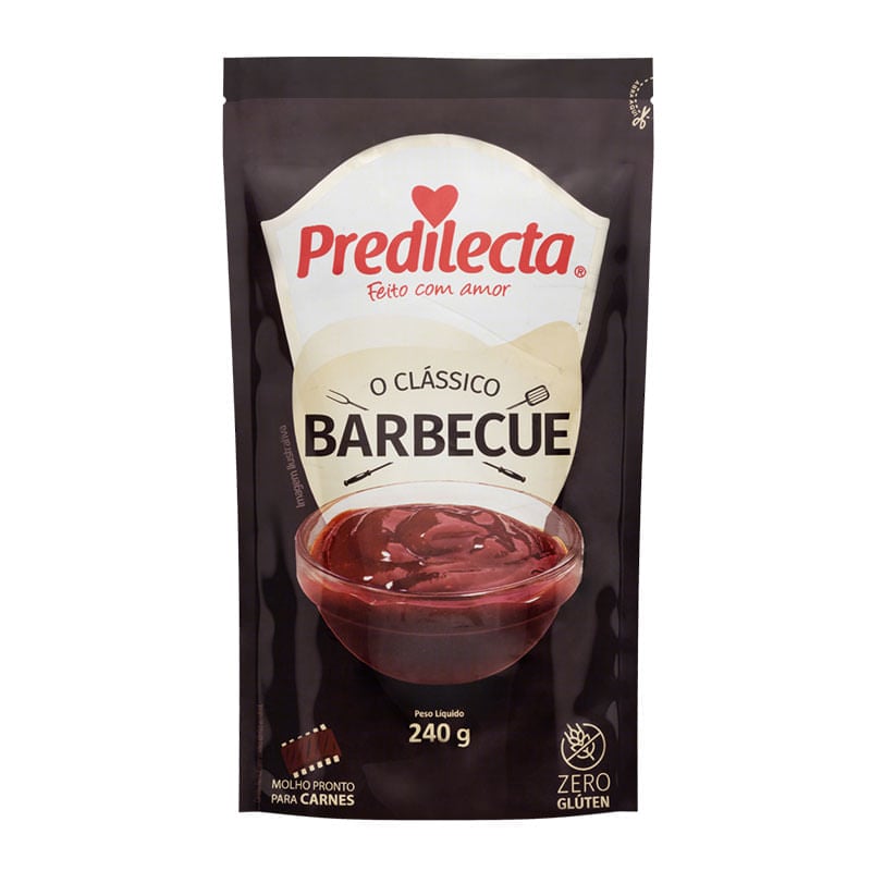 Molho Barbecue Predilecta Top 240g