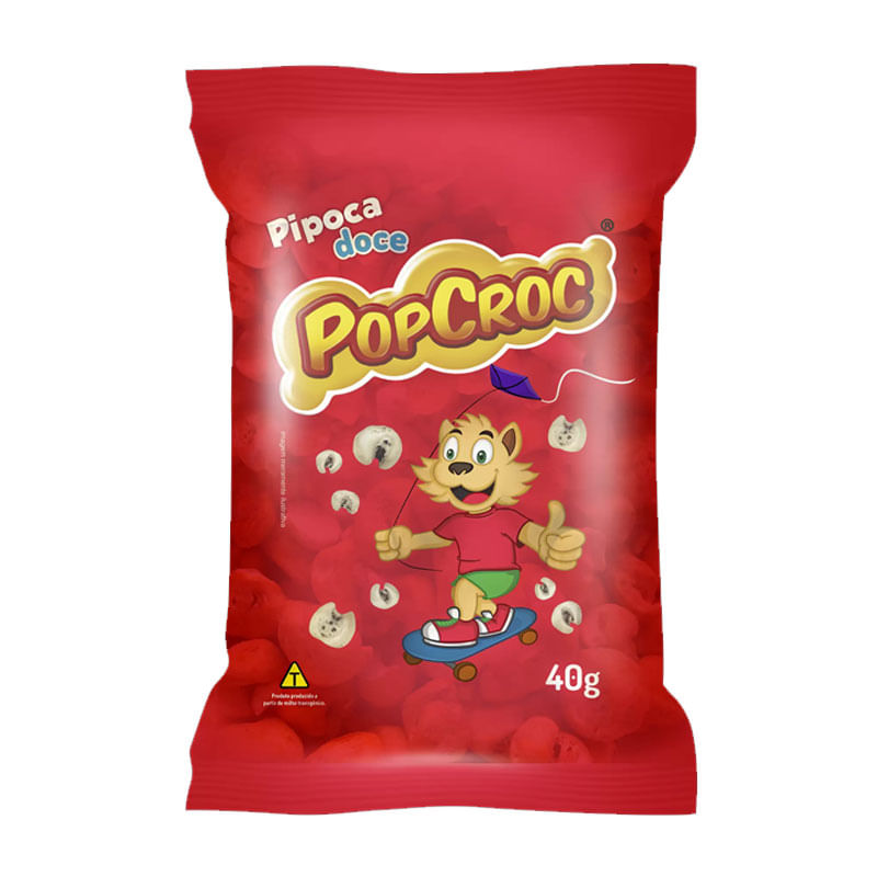 Pipoca Doce Popcroc 40g