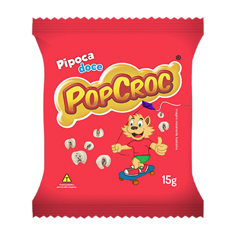 Pipoca Doce Popcroc 15g