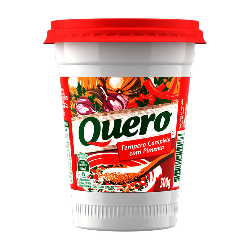 Tempero Quero completo com Pimenta 300g