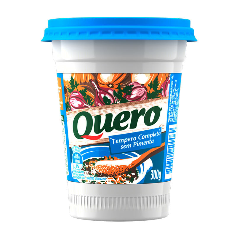 Tempero Quero completo Sem Pimenta 300g