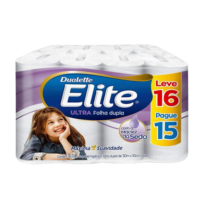 Papel Higiênico Dualette 30m L16 P15