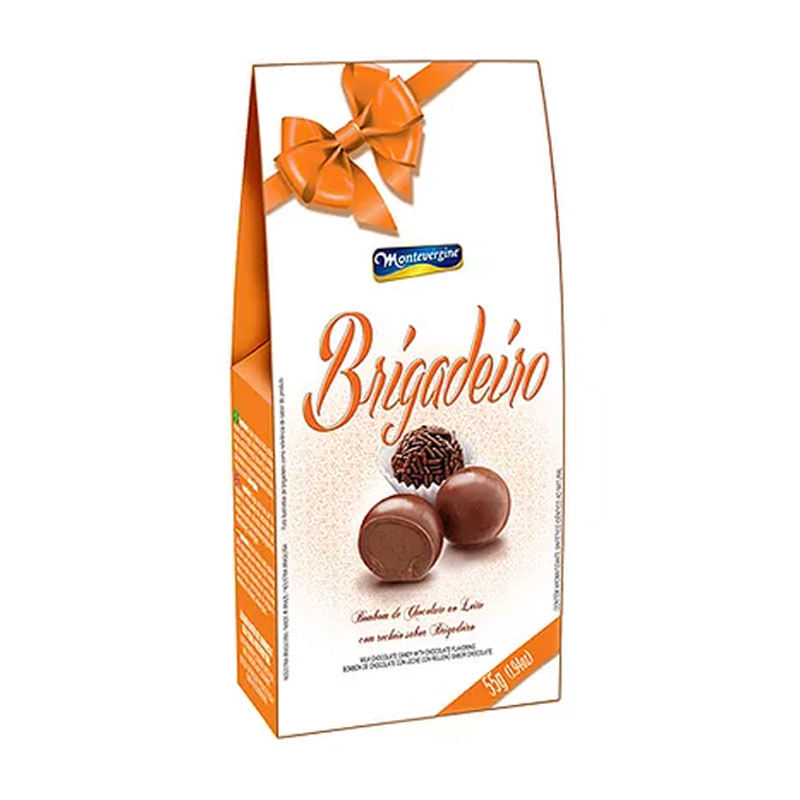 Bombom Chocolate ao Leite Recheio de Brigadeiro 55g
