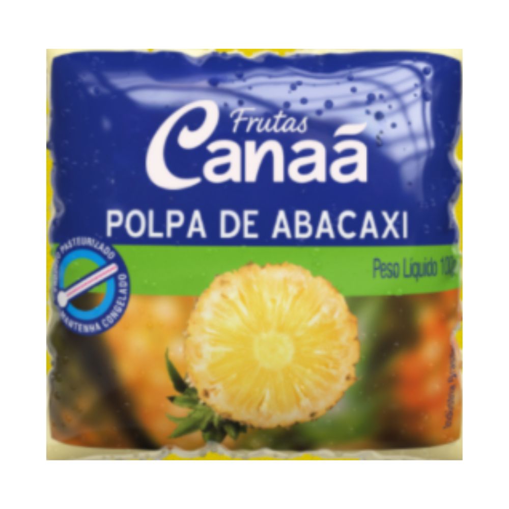 Polpa de Fruta Canaã Abacaxi 100g