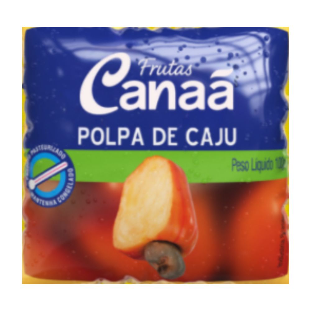 Polpa de Fruta Canaã Caju 100g