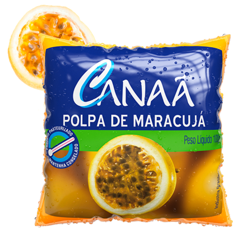 Polpa de Fruta Canaã Maracujá 100g
