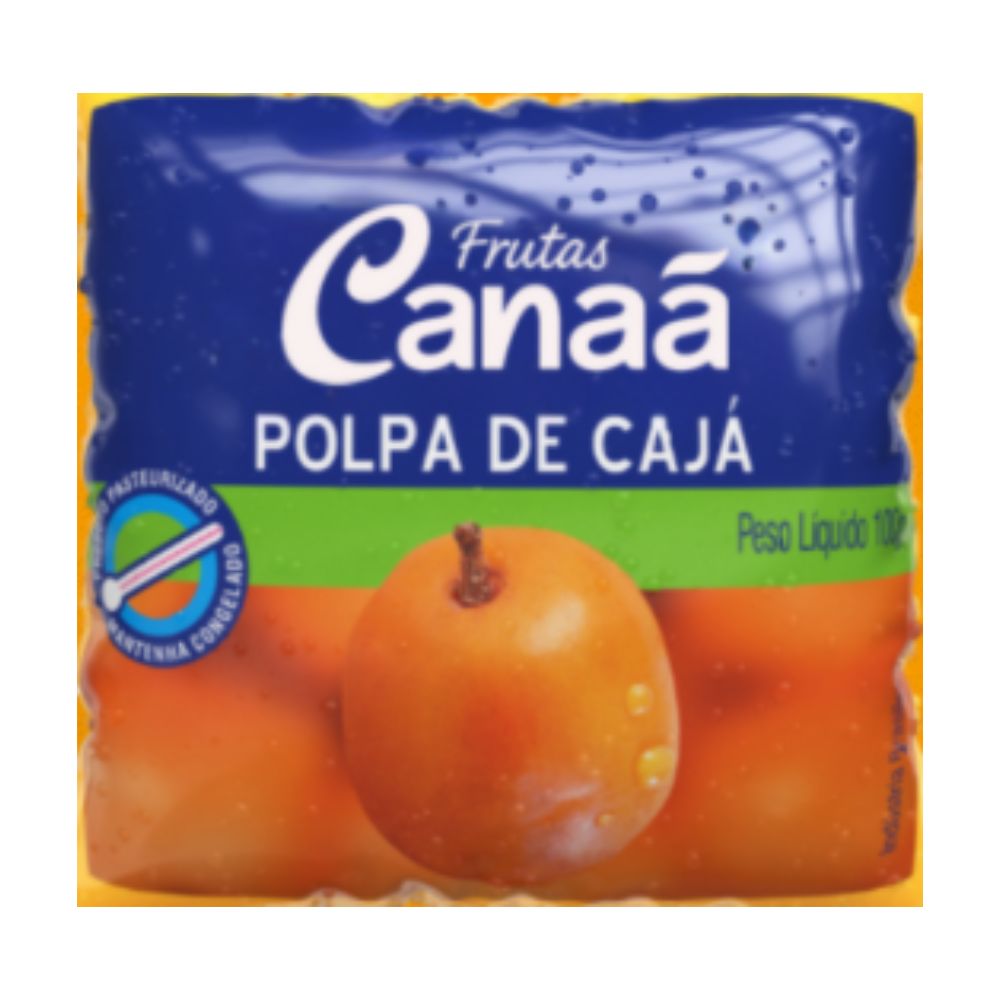 Polpa de Fruta Canaã Cajá 100g