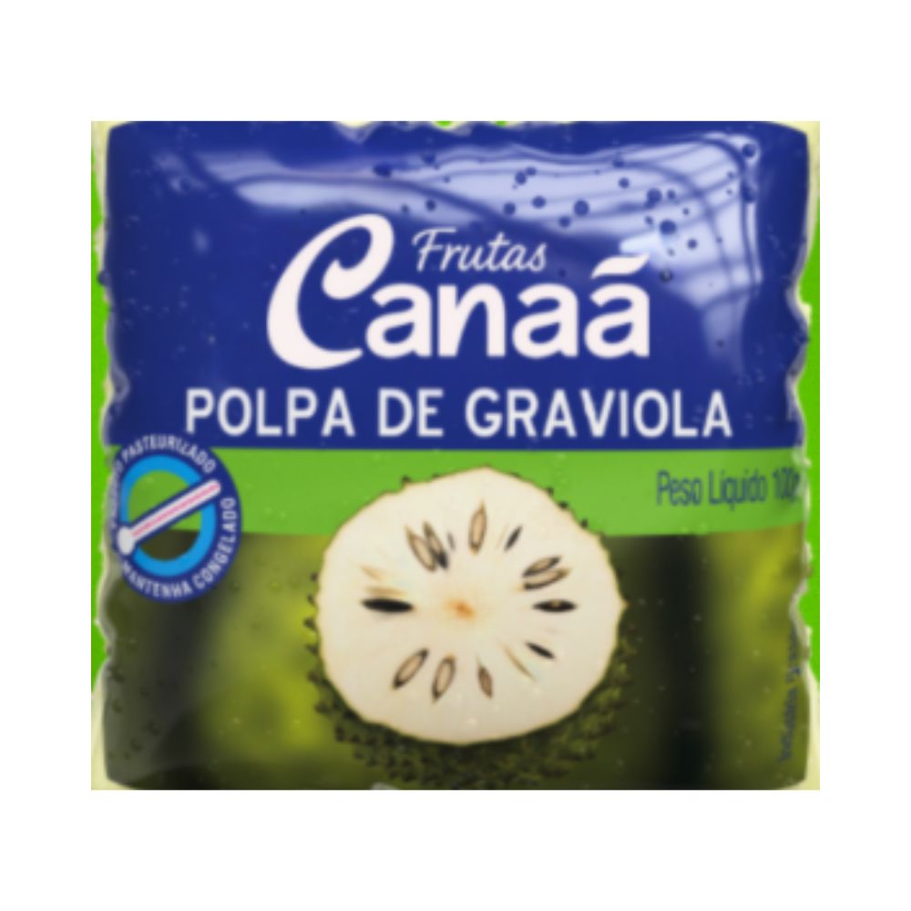 Polpa de Fruta Canaã  Graviola 100g