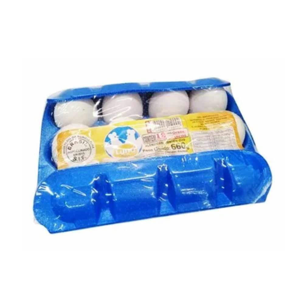 Bandeja de Ovo Luna com 12un