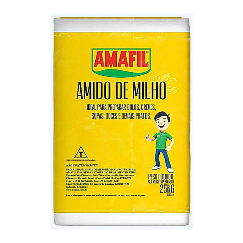 Amido de Milho Amafil 25kg