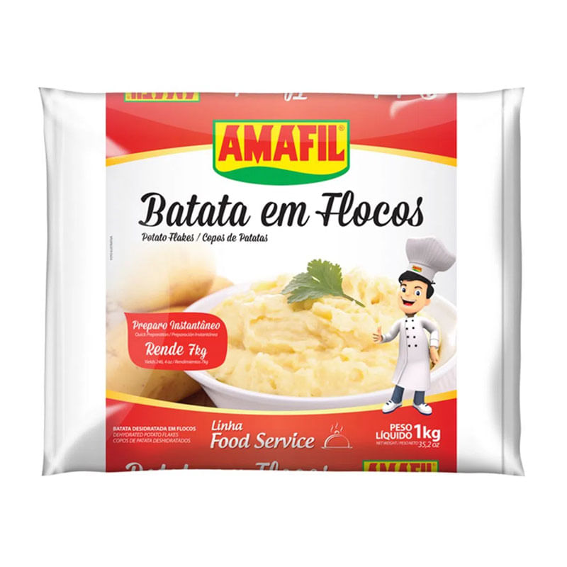 Purê de Batata Amafil 180g