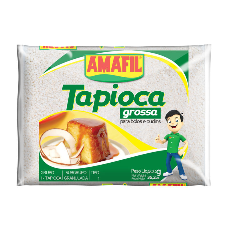 Massa para Tapioca Grossa Amafil 1kg