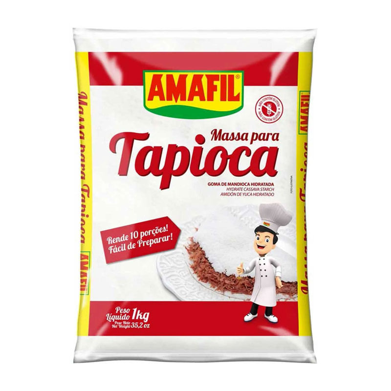 Massa Para Tapioca Amafil 1kg