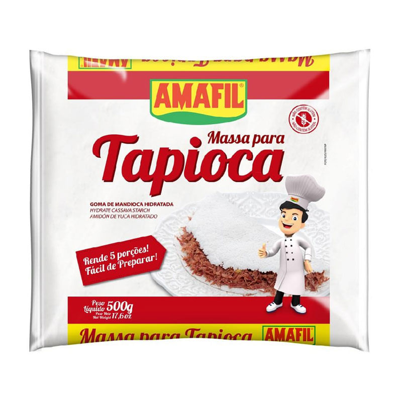 Massa Para Tapioca Amafil 500g