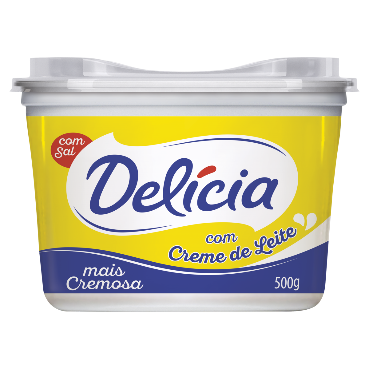 Margarina Delícia Cremosa com Creme de Leite com Sal 500g