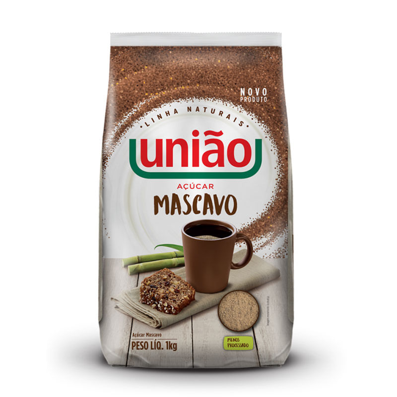 Açúcar União 1kg Mascavo