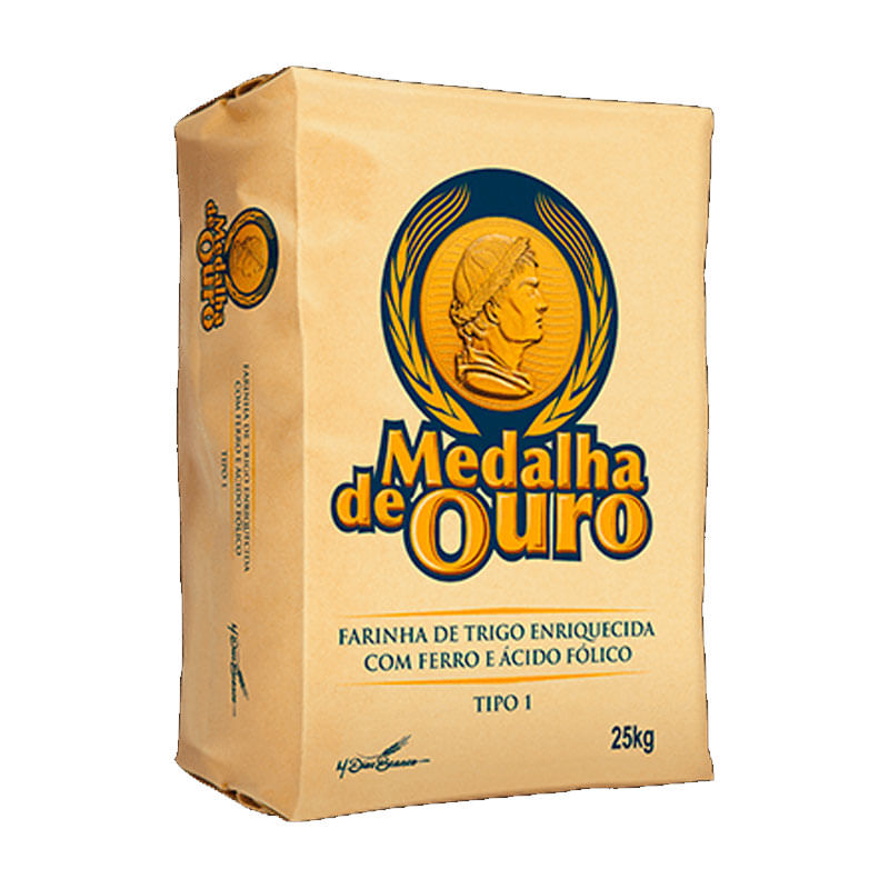 Farinha de Trigo Medalha de Ouro 25kg