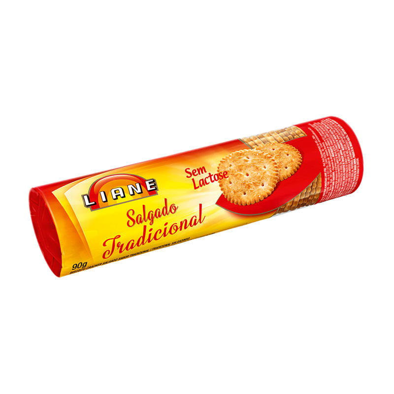 Biscoito Cream Cracker Liane Tradicional 90g