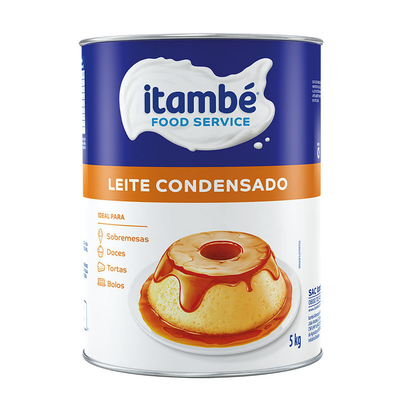 Leite Condensado Itambe Lata 5kg