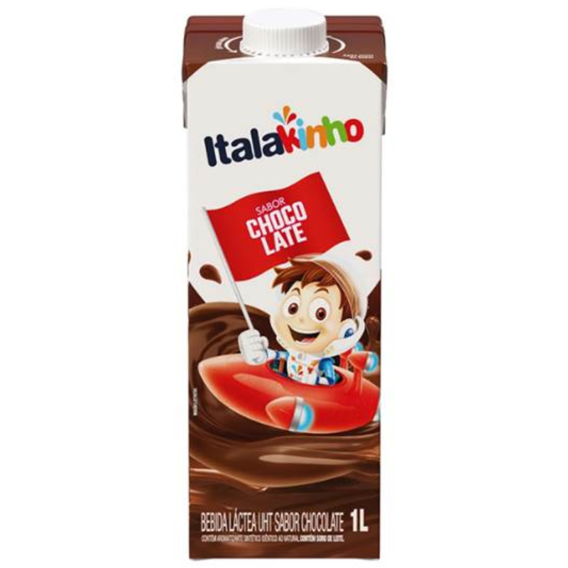 Achocolatado Liquido Italac com Tampa 1L