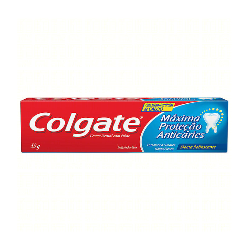 Creme Dental Colgate Max Proteção Anticarie 50g