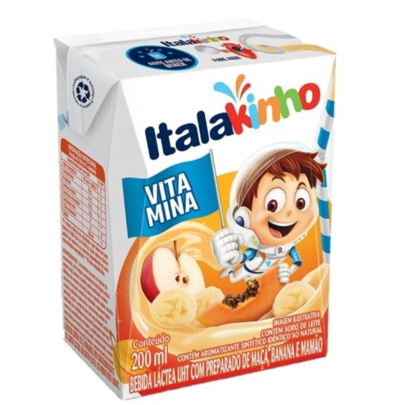Bebida Láctea Italac 200ml Uth Mix de Fruta