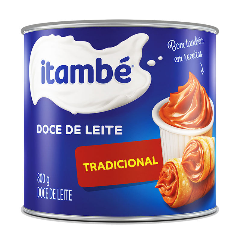 Doce de Leite Itambé Tradicional Lata 800g