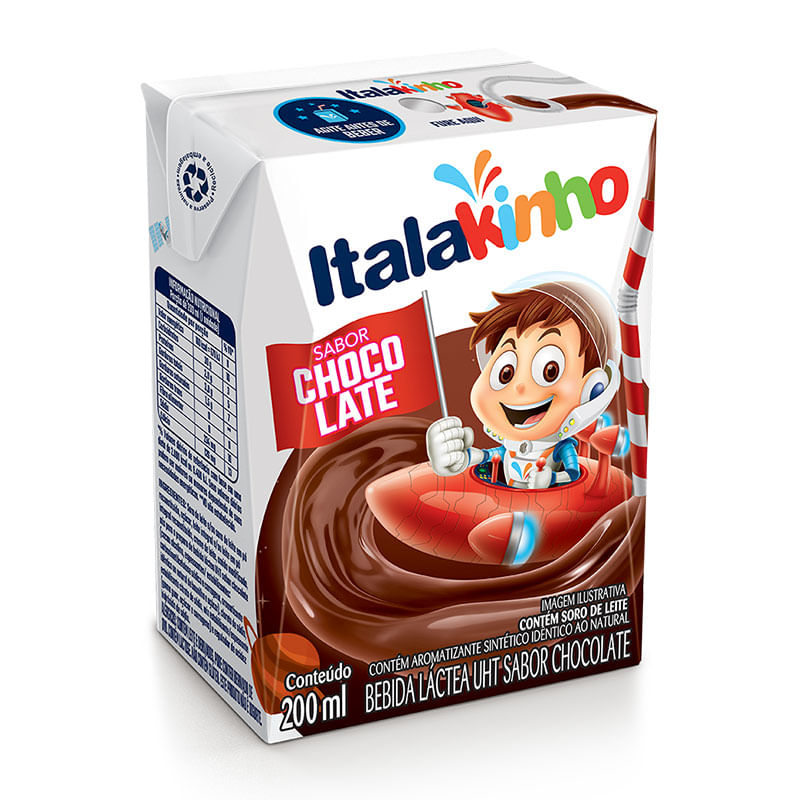 Achocolatado Liquido Italac 200ml Uth
