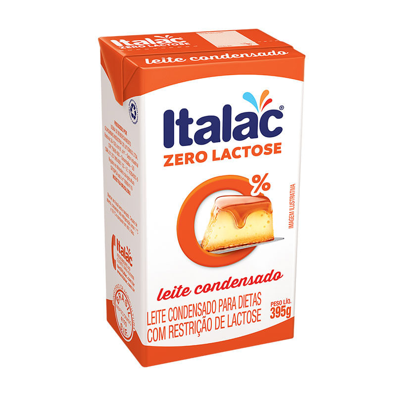 Leite Condensado Italac Zero Lactose 395g