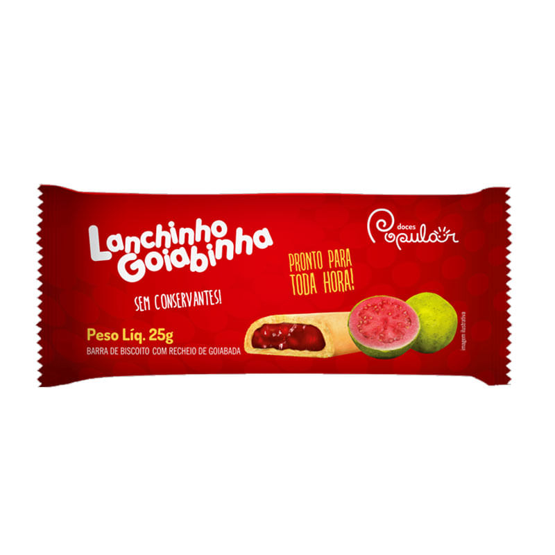 Lanchinho Popular Goiabinha 25g