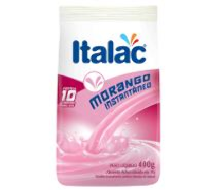 Preparo em pó Italac Morango 400g