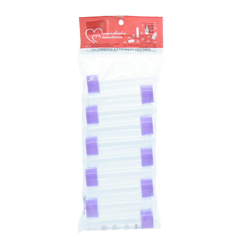 Tubete Mirandinha Lilás 13cm