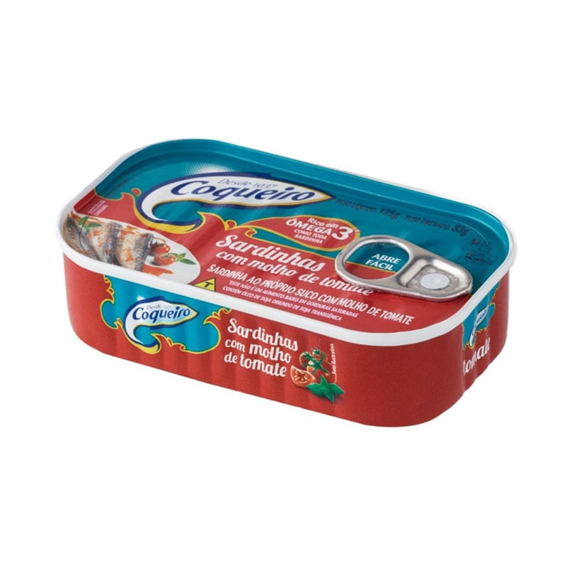 Sardinha Coqueiro 125g Tomate