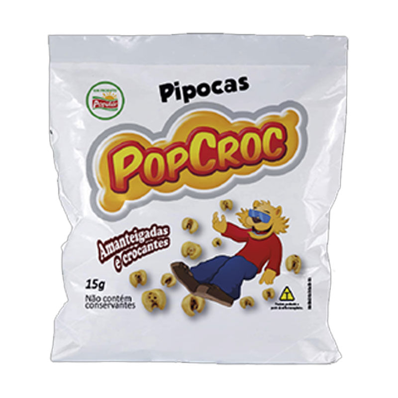 Pipoca Popcroc Met 15g