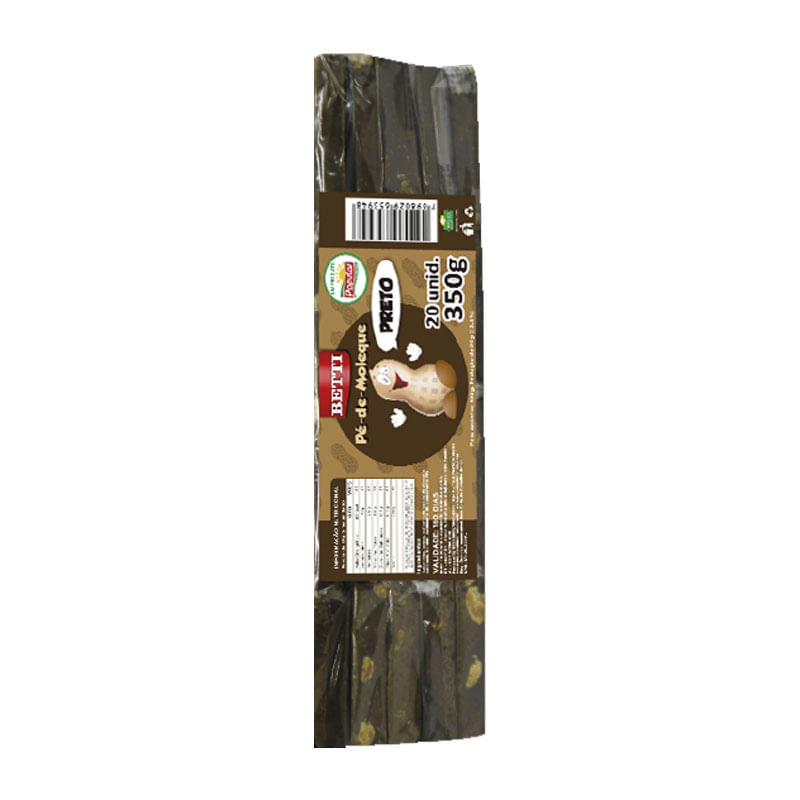 Pé de Moleque Popular Preto 350g
