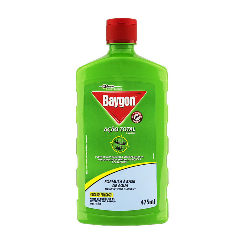 Inseticida Baygon Líquido Ação Total 475ml
