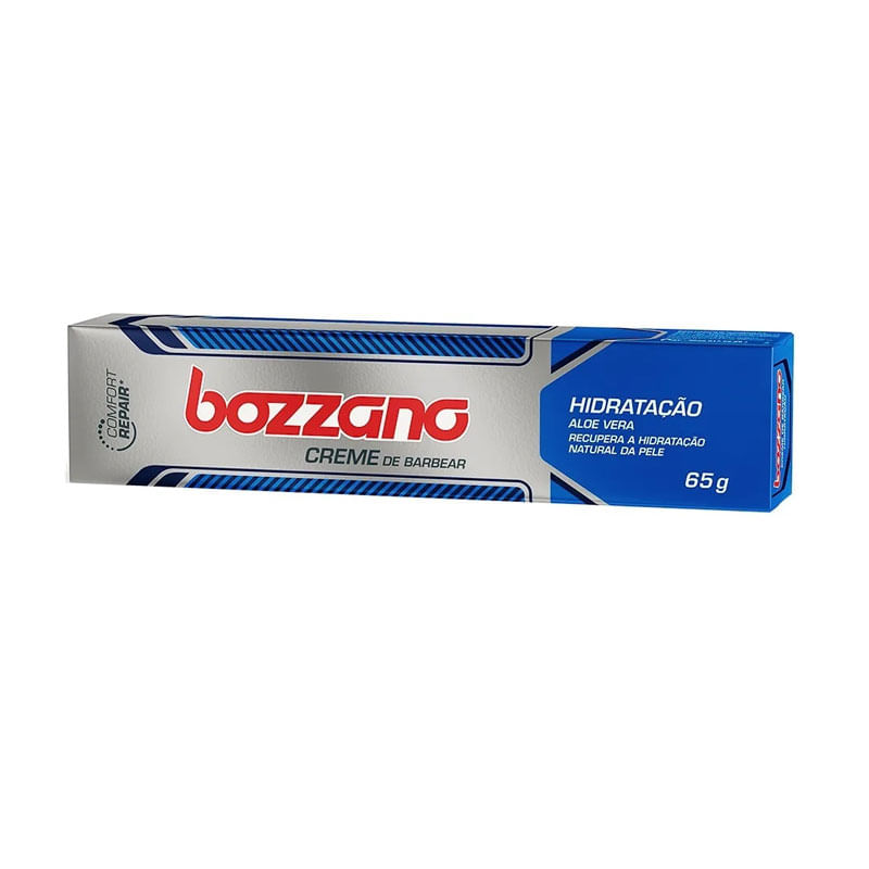 Creme Para Barbear Bozzano 65g Hidratação Aloe Vera